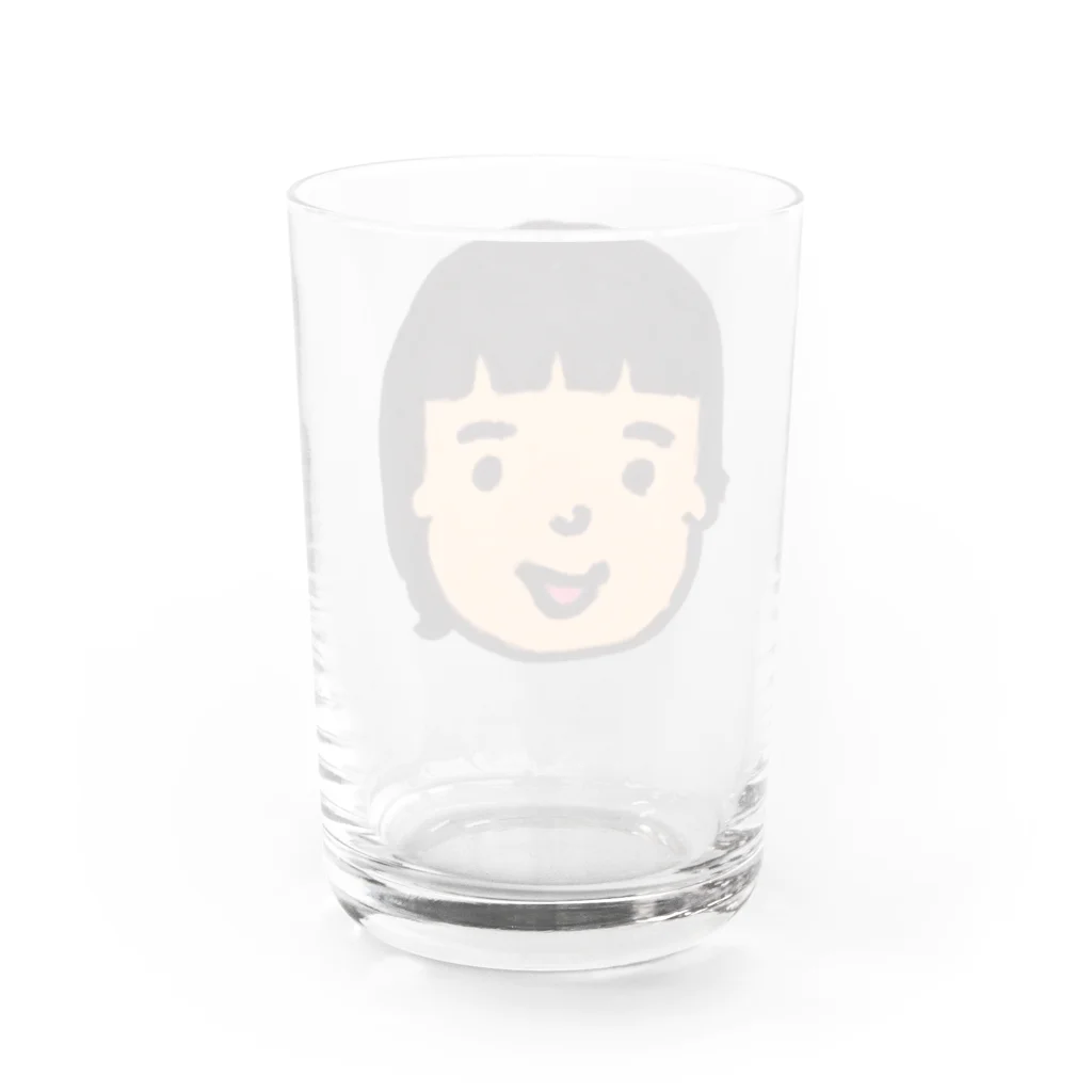 skuの女の子 Water Glass :back
