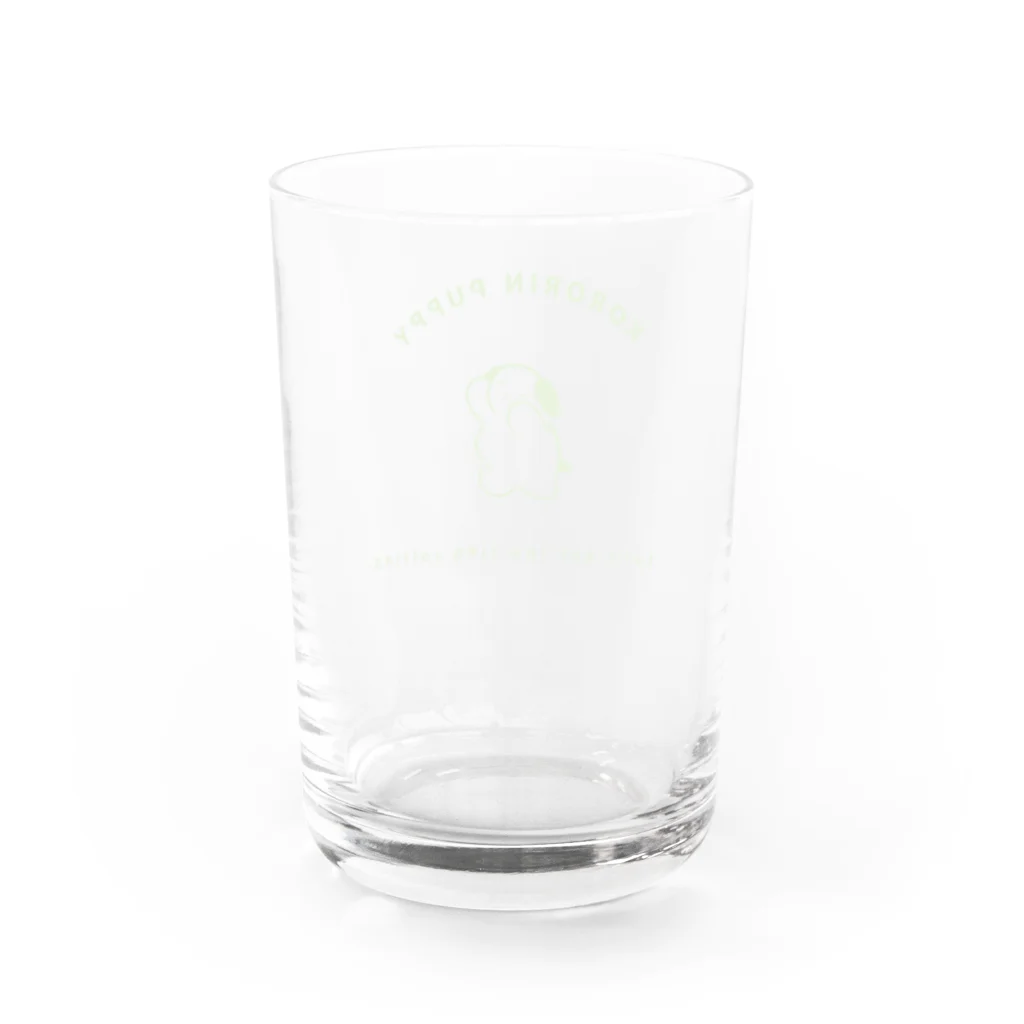 KORORIN PUPPYのKORORIN PUPPY 緑グラス Water Glass :back