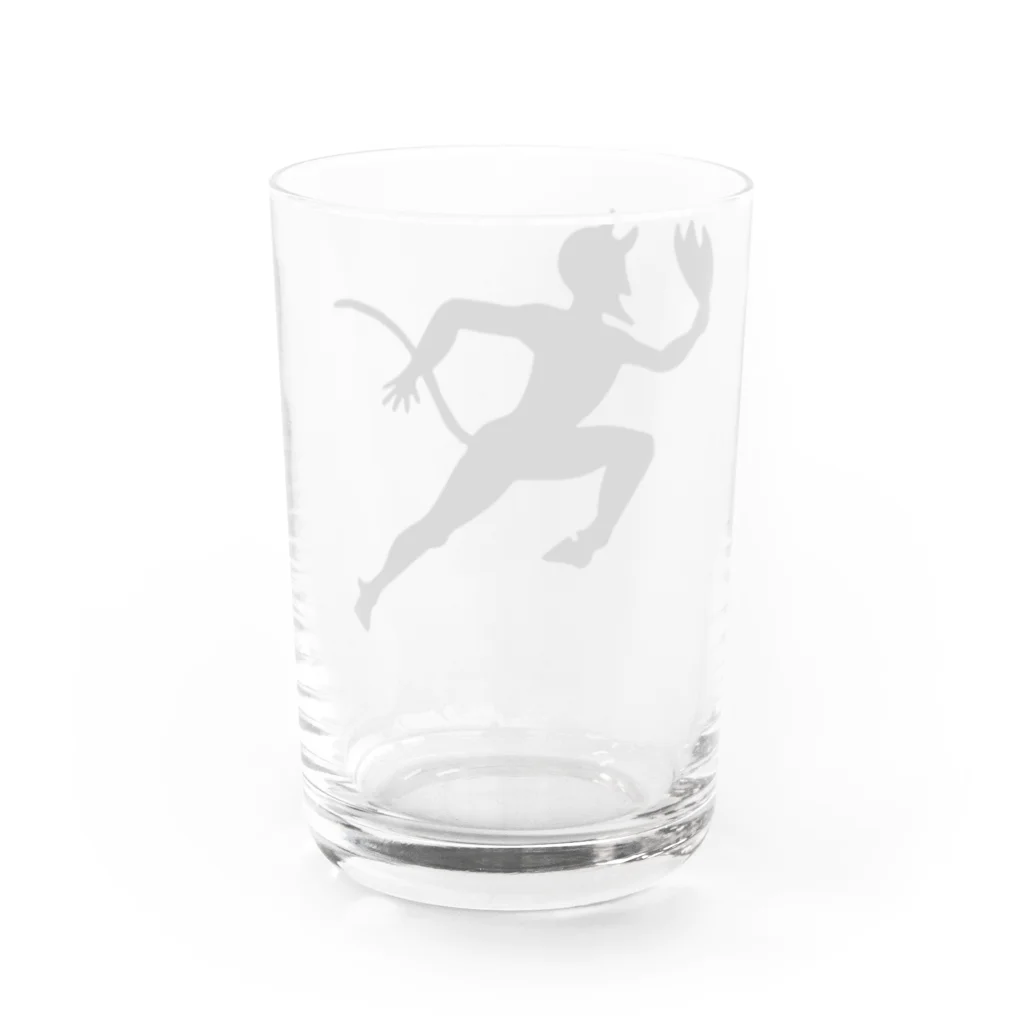 stereovisionの赤い悪魔（Roter Teufel） Water Glass :back