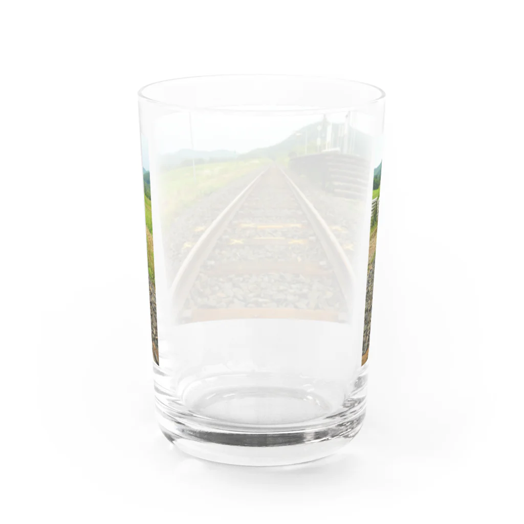 Love Trainの線路は続くよどこまでも Water Glass :back