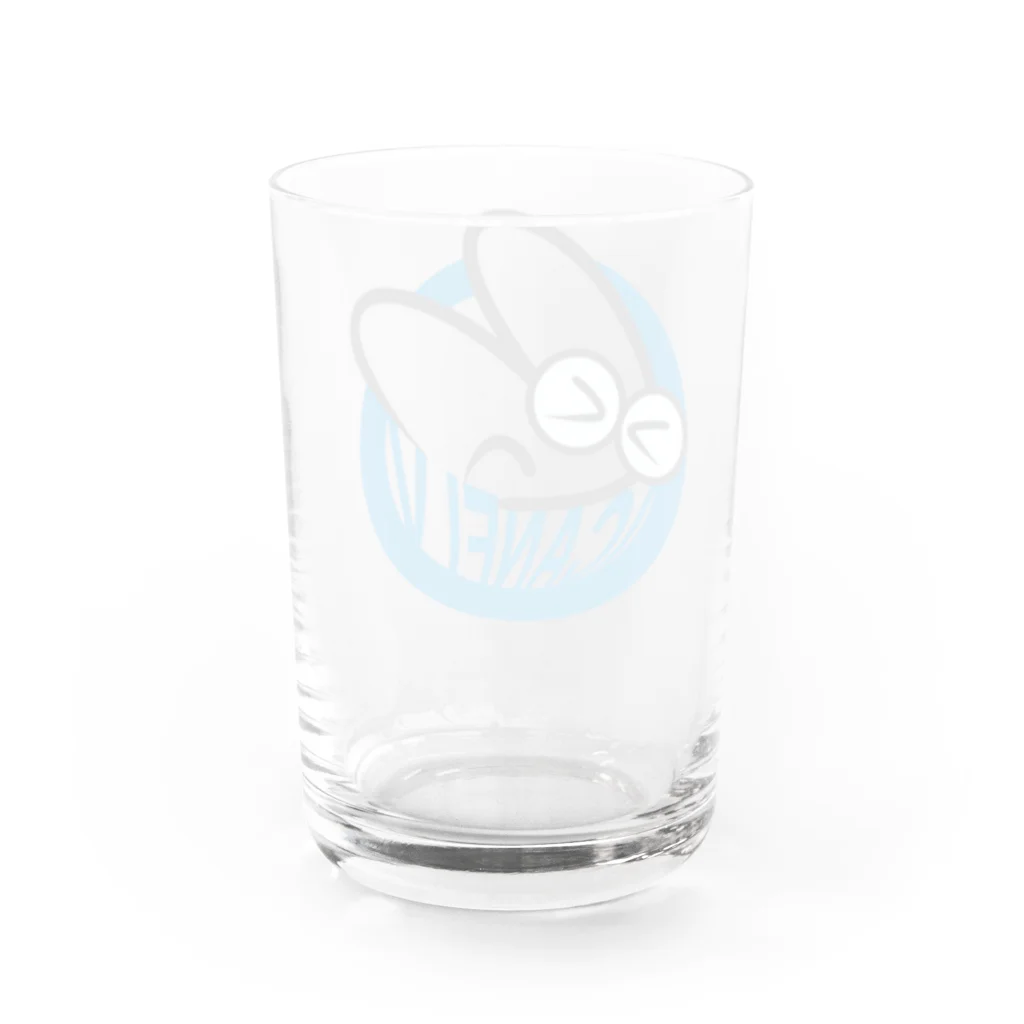 なごまみのICANFLY Water Glass :back