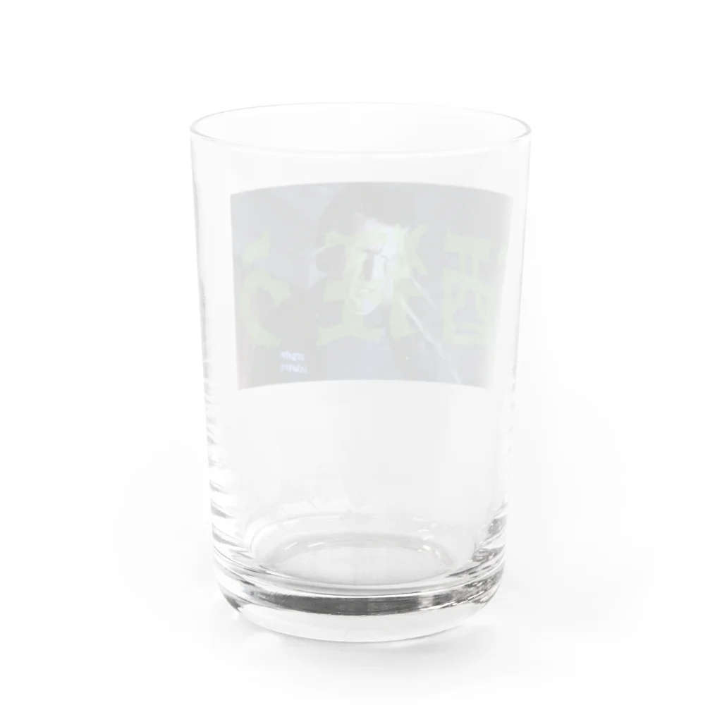 NOOBの酒狂う Water Glass :back