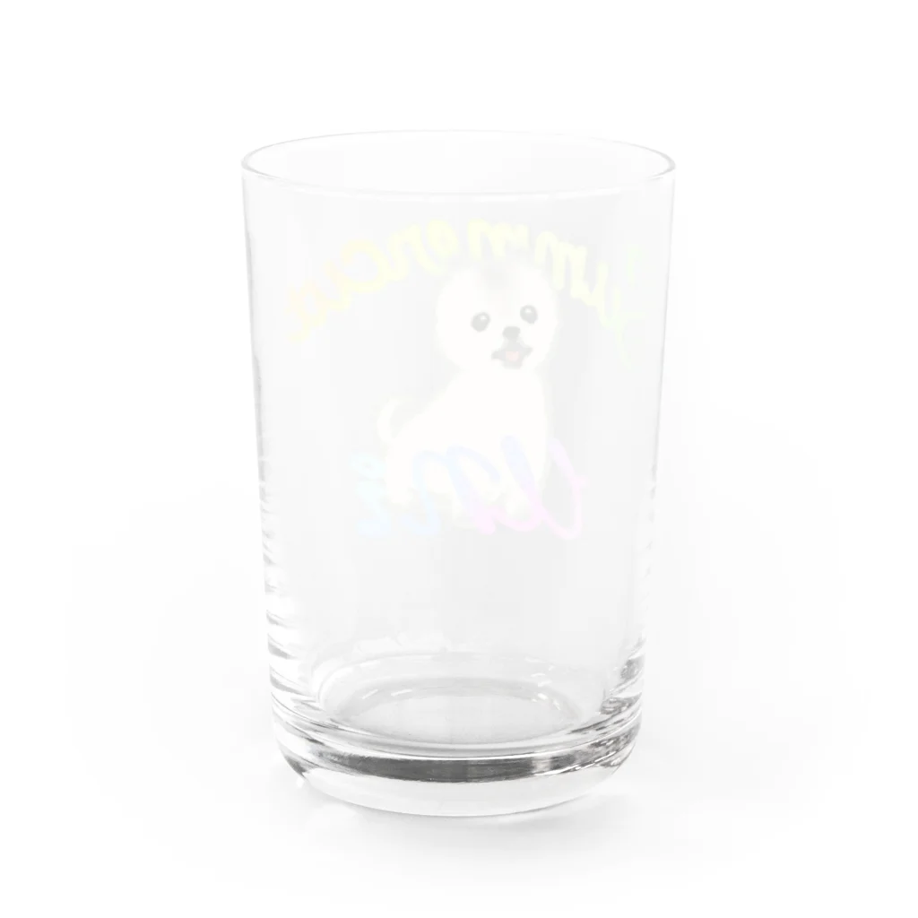 クボのサマーカットうに Water Glass :back