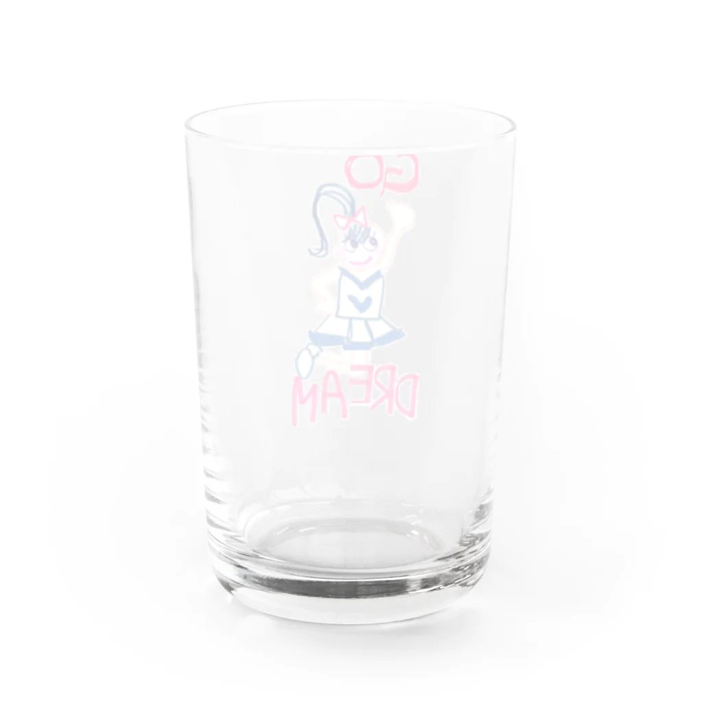 Sumire💜Smile〜Cheerleader〜のGo!Dream! Water Glass :back