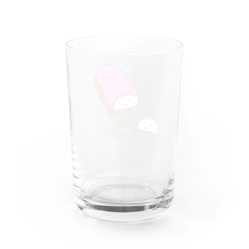 わらびやの向き合うおいしいかまぼこ（かまぼこ） Water Glass :back