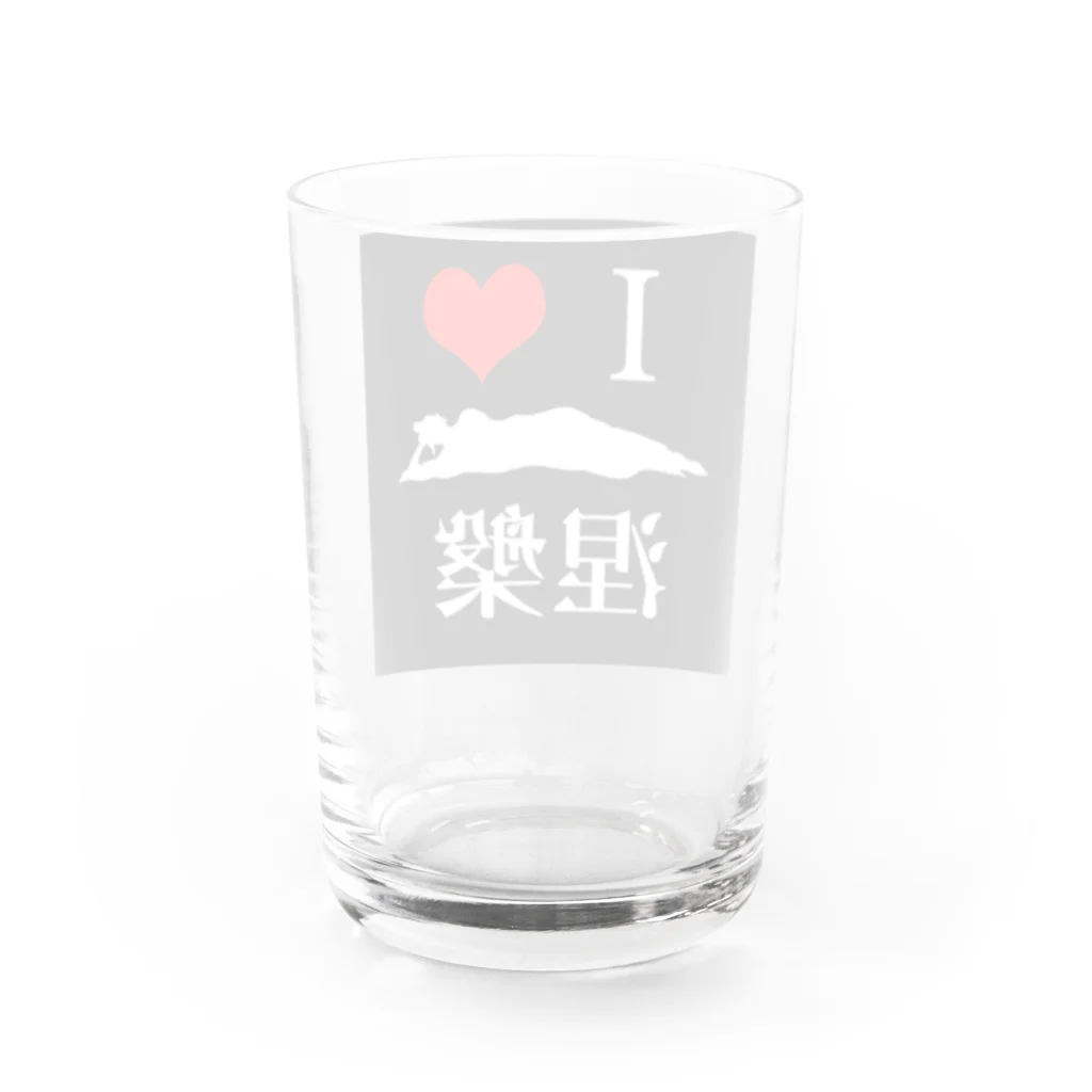 LovesLabの釈迦涅槃 Water Glass :back