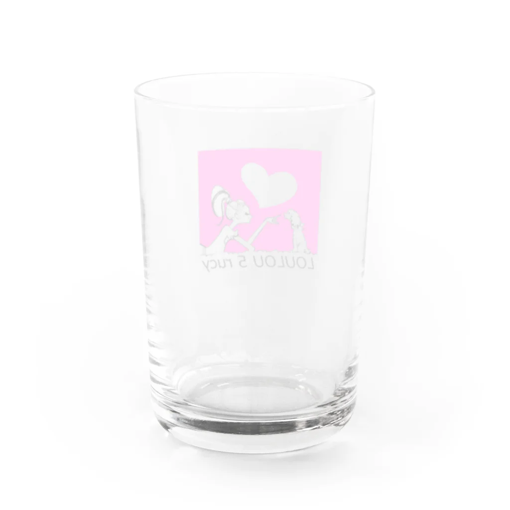 tsuguwo ・honda   のLOULOU 5 rucy Water Glass :back