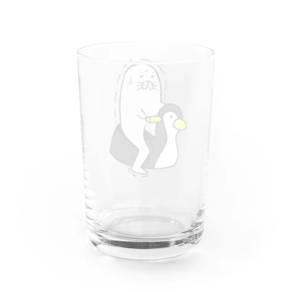 Riveredストアの足ザラシ"トイレ" Water Glass :back