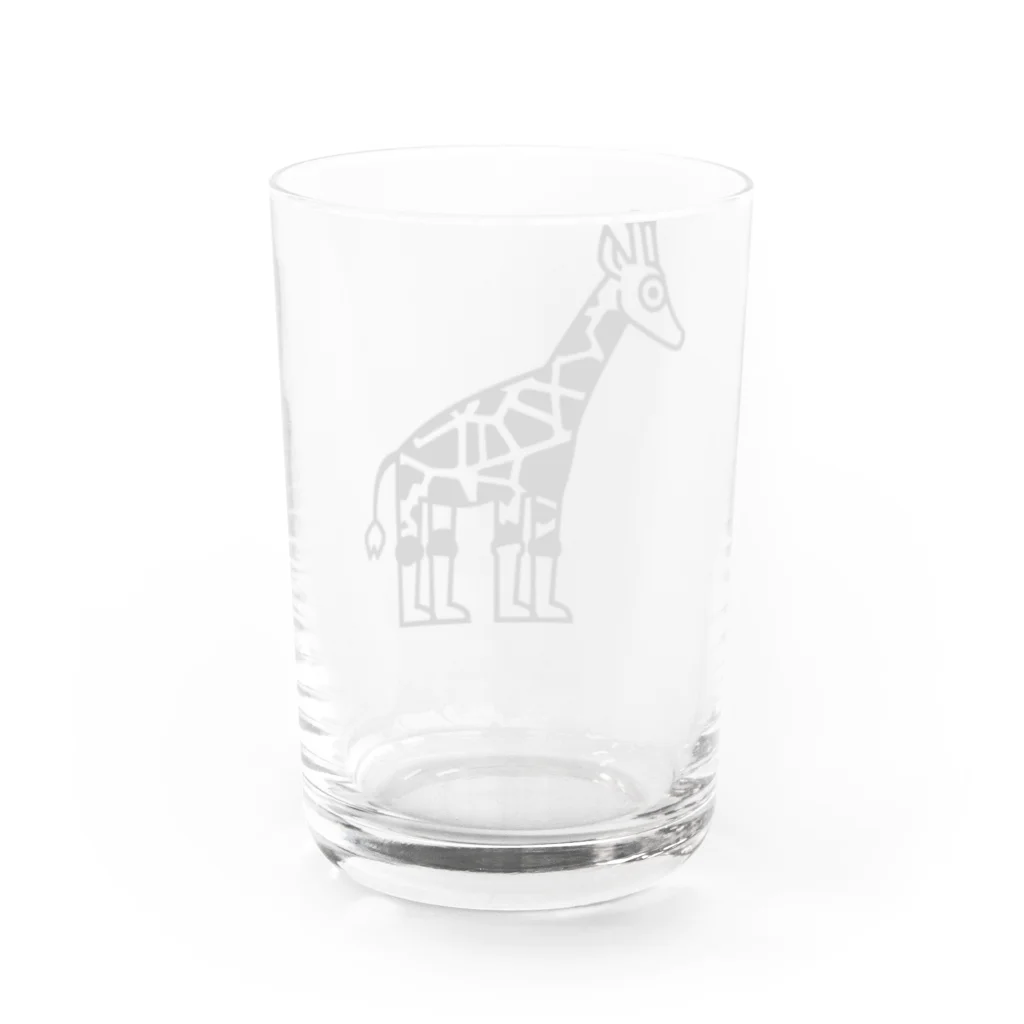 犬田猫三郎のキリンだけ Water Glass :back