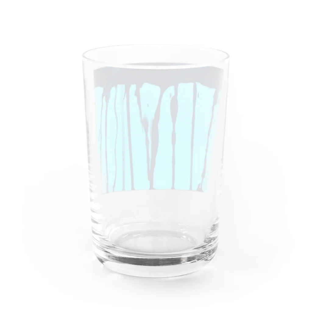 3oodgrip のながれる。 Water Glass :back