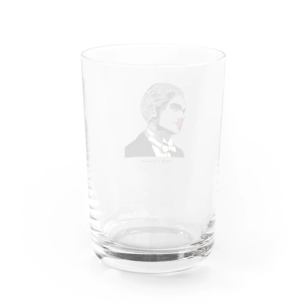 プリオフィのレオナルド3 名前入ver(jack dawson) Water Glass :back