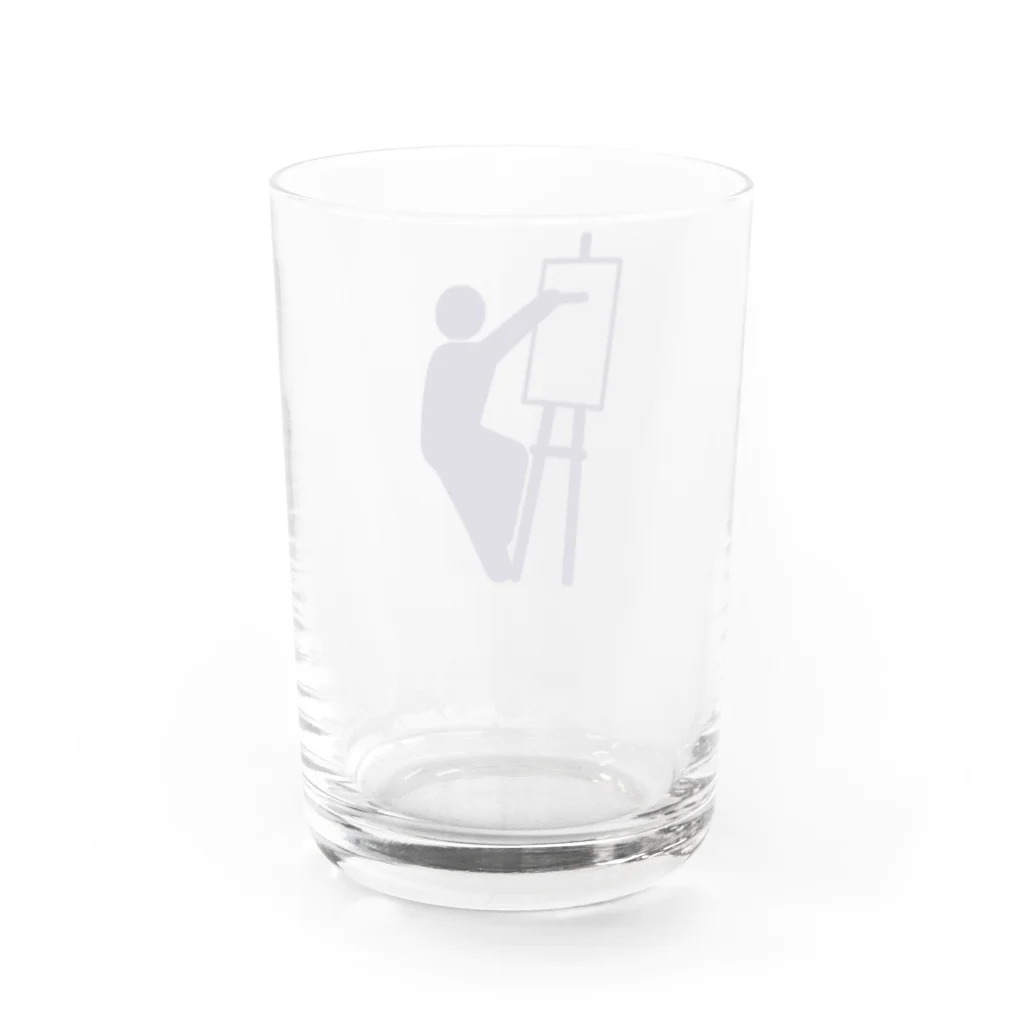 JoieのPictogram-Art Water Glass :back