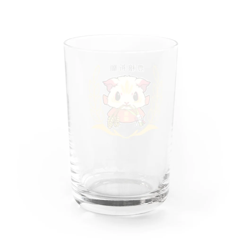 Eづかの豊穣祈願モル Water Glass :back