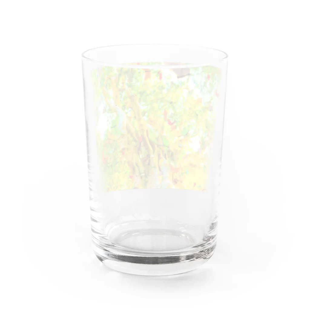 NEON LIGHT STARSのYOU are in wonderland*yellow Water Glass :back