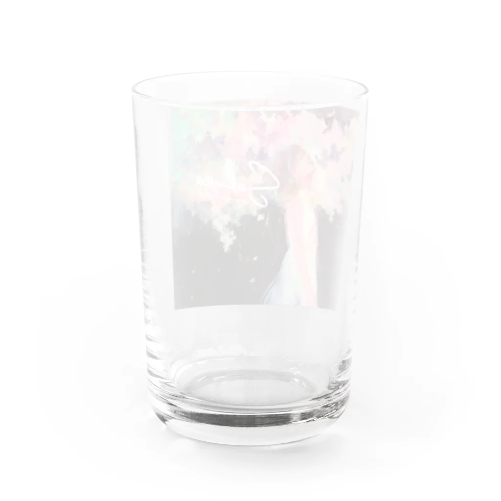 magcafe at gardenのSakura by日端奈奈子 Water Glass :back