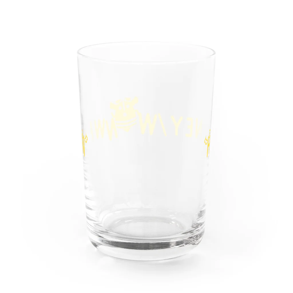 BeArtSuzumaruのはにわんわん Water Glass :back