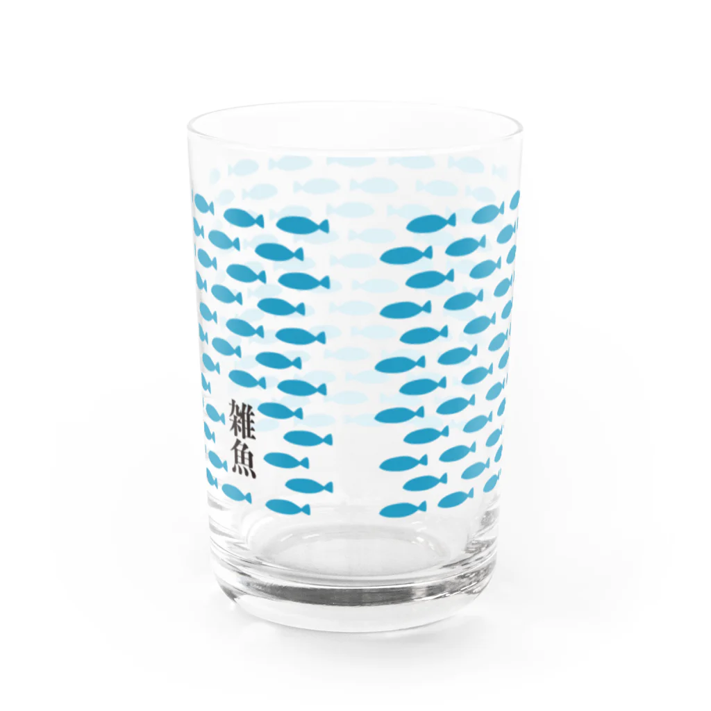 むぎみそ商店の雑魚 Water Glass :back