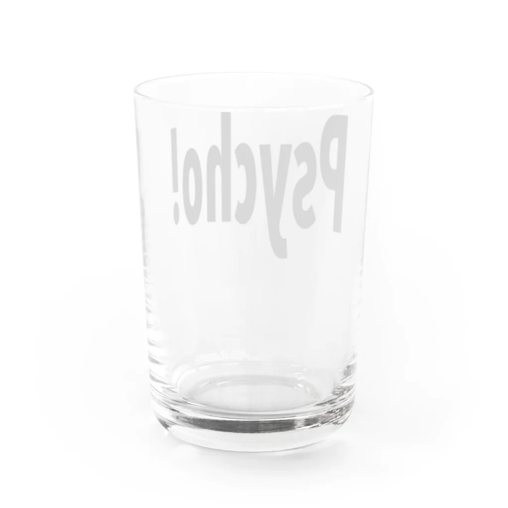 Punk Rock JukeboxのPsycho Water Glass :back