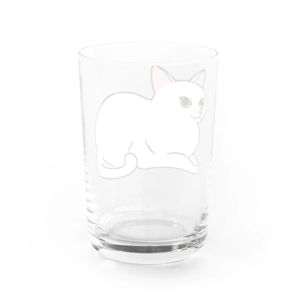 ねこの巣の猫 Water Glass :back