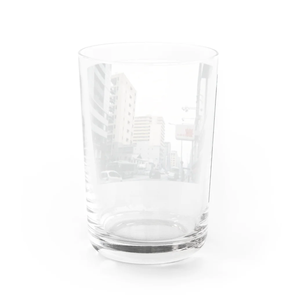 喫茶室ミントグリーンのキョウトニューレトロ Water Glass :back