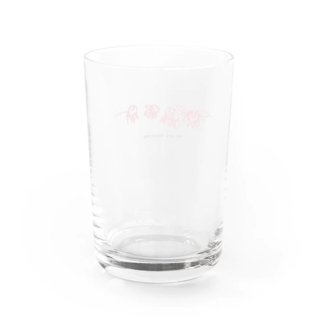 SOU&marketのwe are floating Water Glass :back