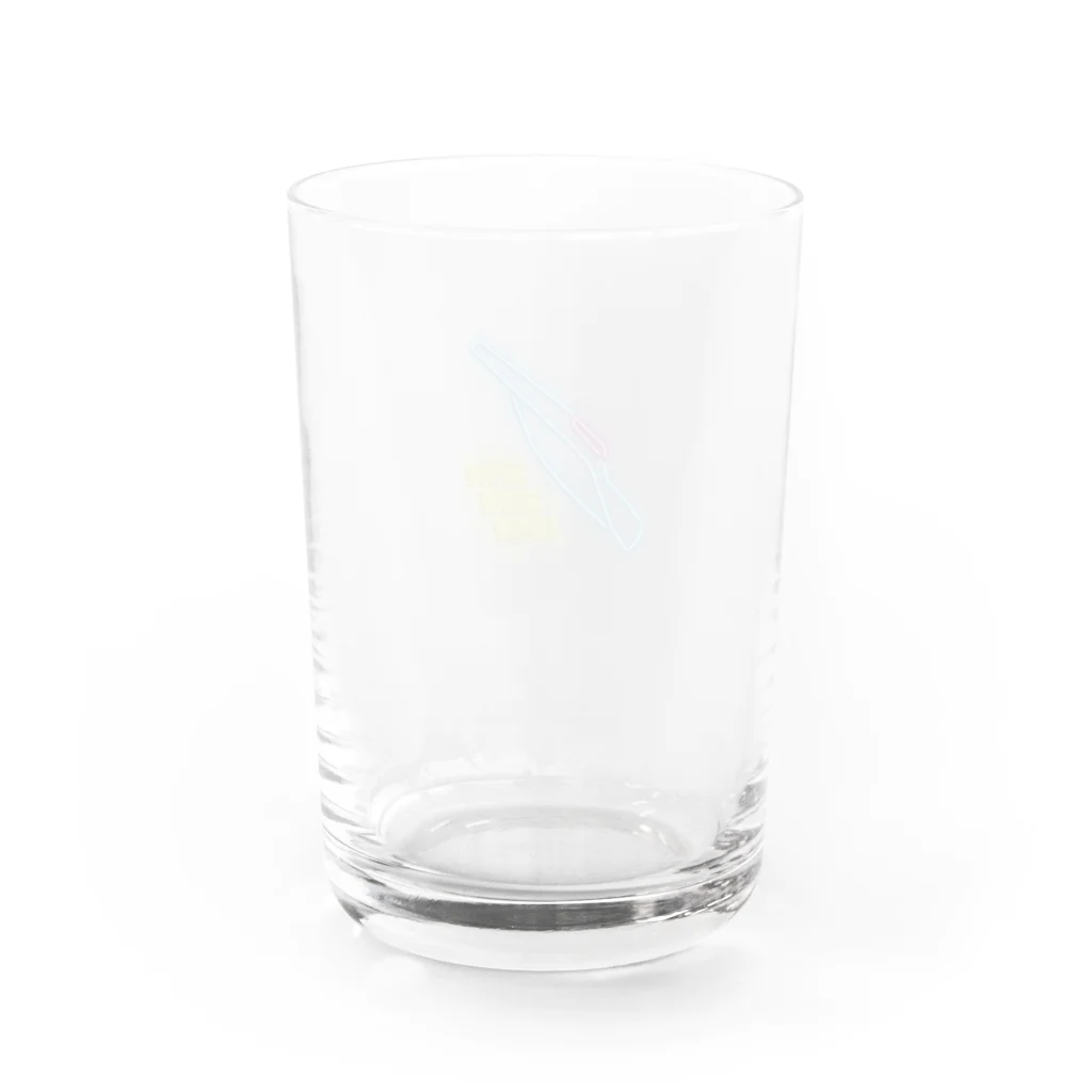 バムのSPIN SPIN SPIN Water Glass :back