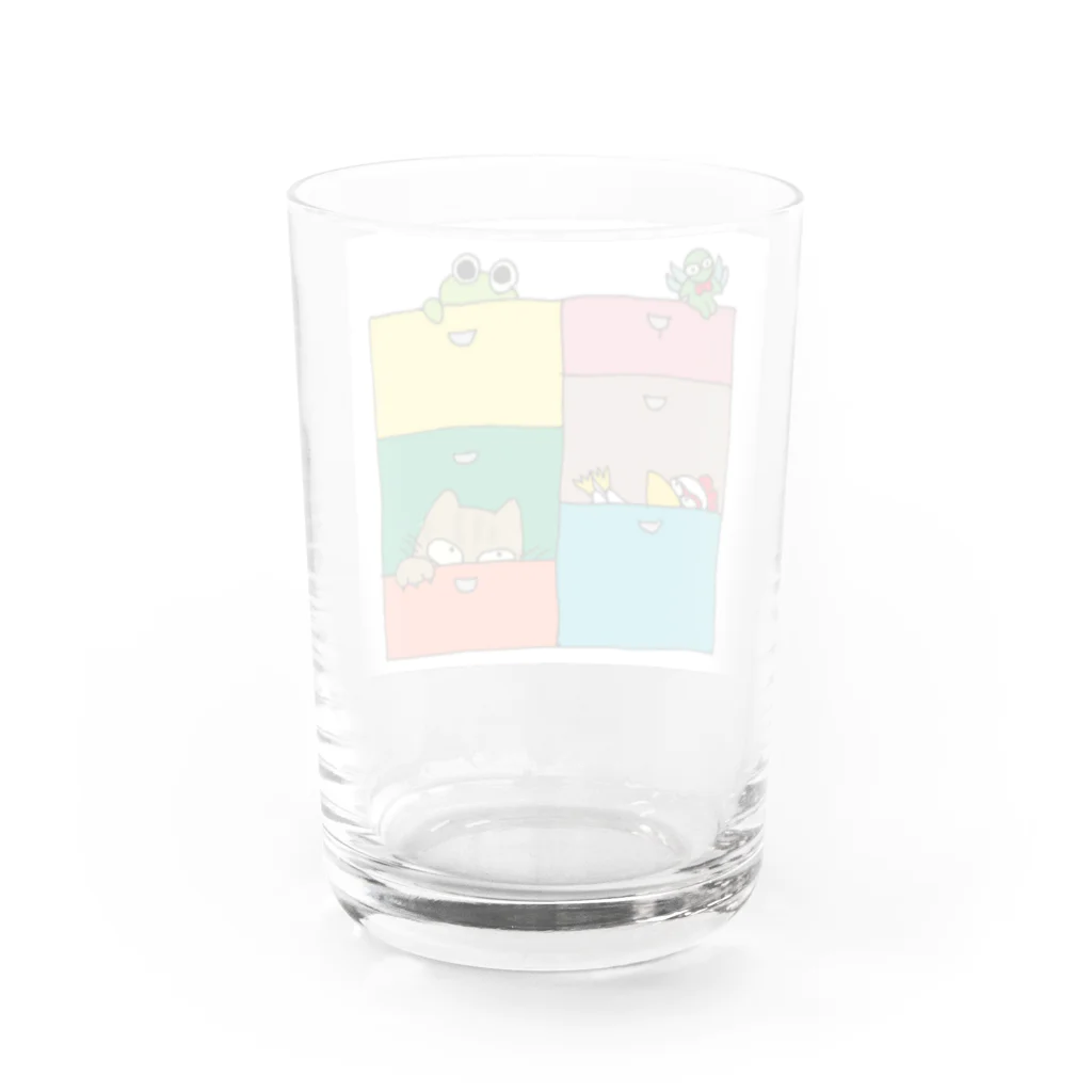 yama-onの引き出しで遊ぼ！ Water Glass :back