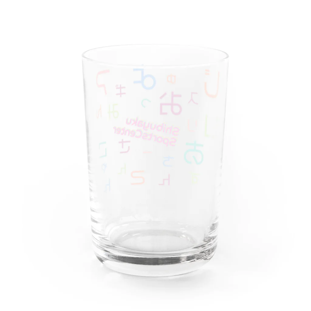 渋谷区スポーツセンター又の名を世田谷ラビッツの渋谷区スポーツセンター Water Glass :back