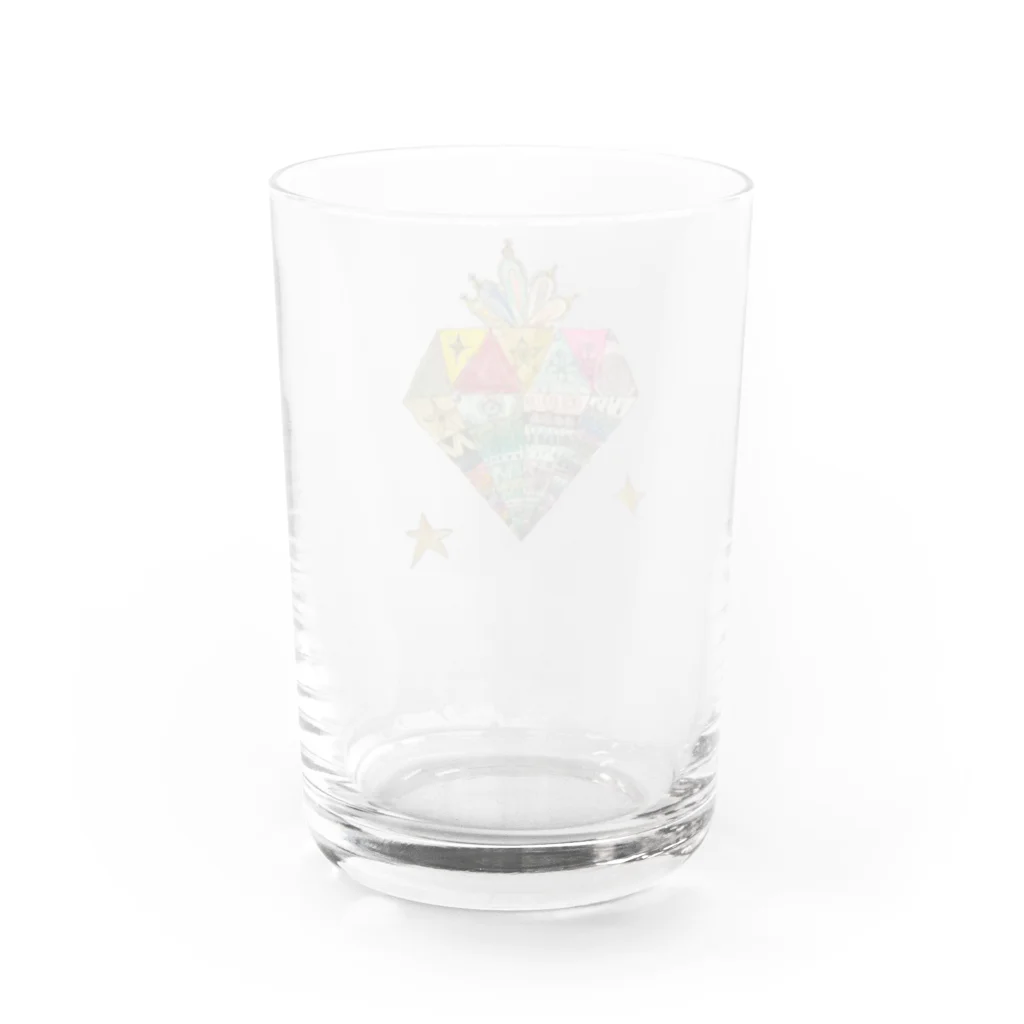 L.D.Mandalaのダイヤモンド⭐︎マンダラ Water Glass :back