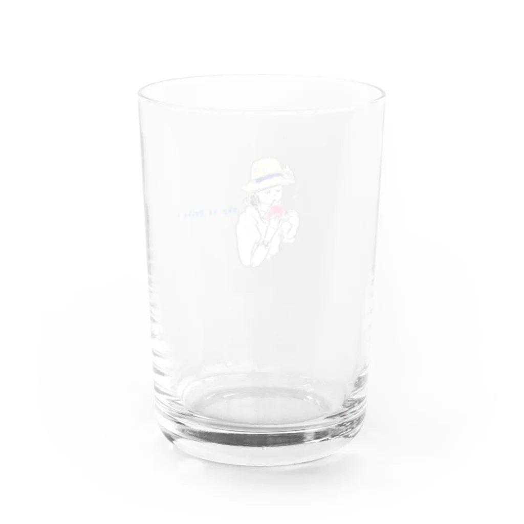 marinekko（まりねっこ）のSka vi Suika? Water Glass :back