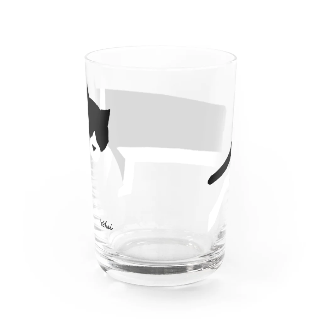 スタジオ・ノイズのネコのゴルゴ Water Glass :back