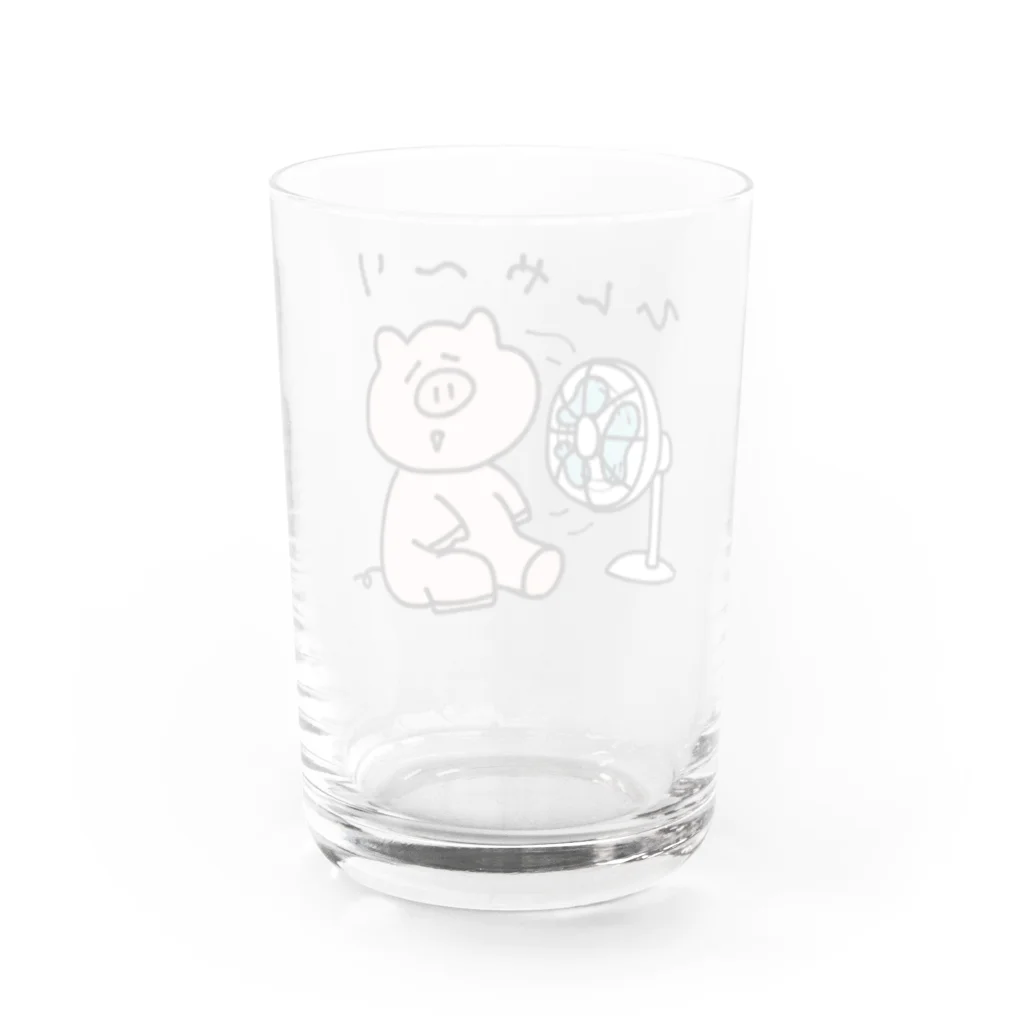 oueaiのぶたごろう（涼ごろう） Water Glass :back