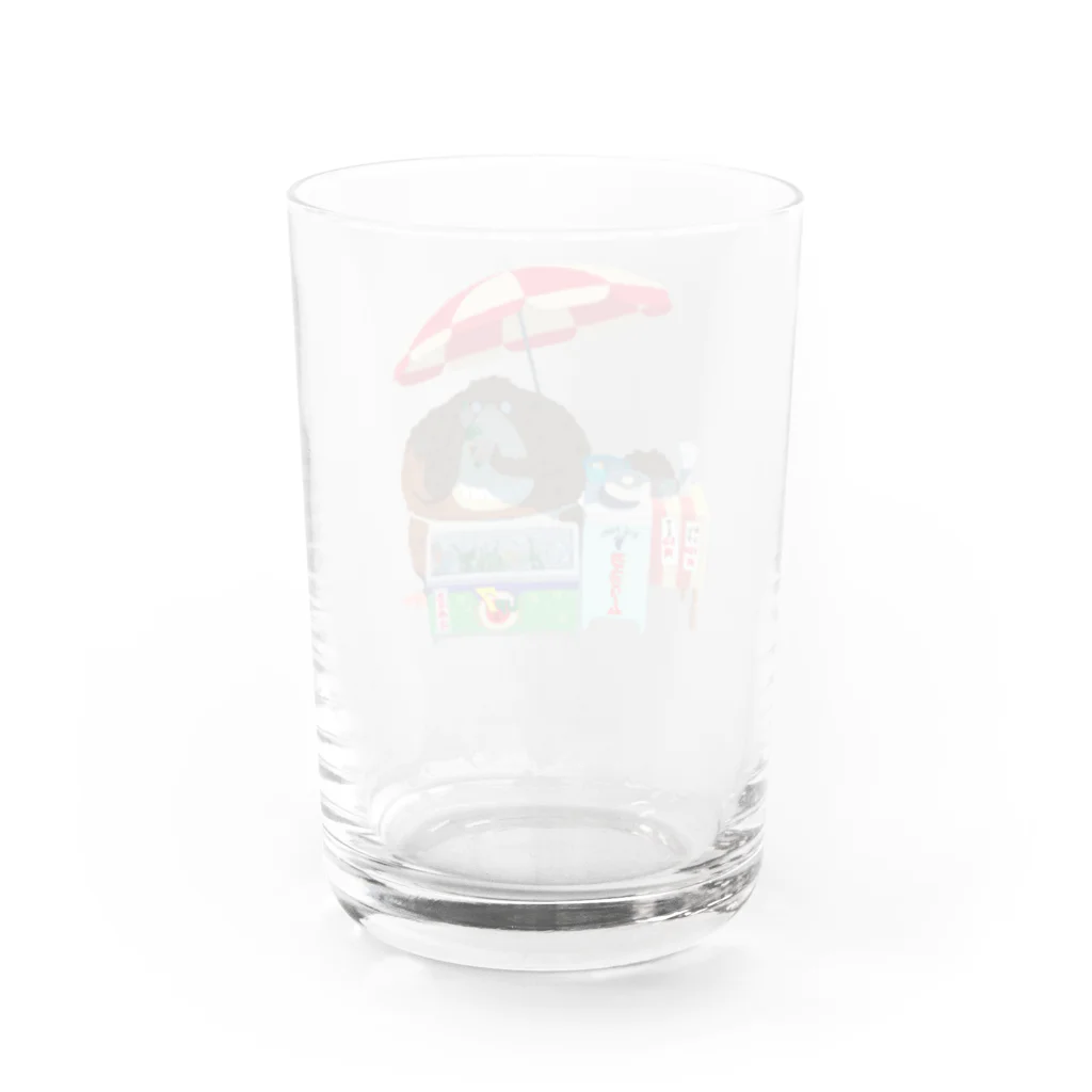 SKULL-2の大足商店 Water Glass :back