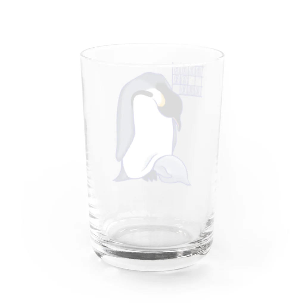 愛棋堂の解説「おっとこれは振り穴ですね」ペンギン編 Water Glass :back