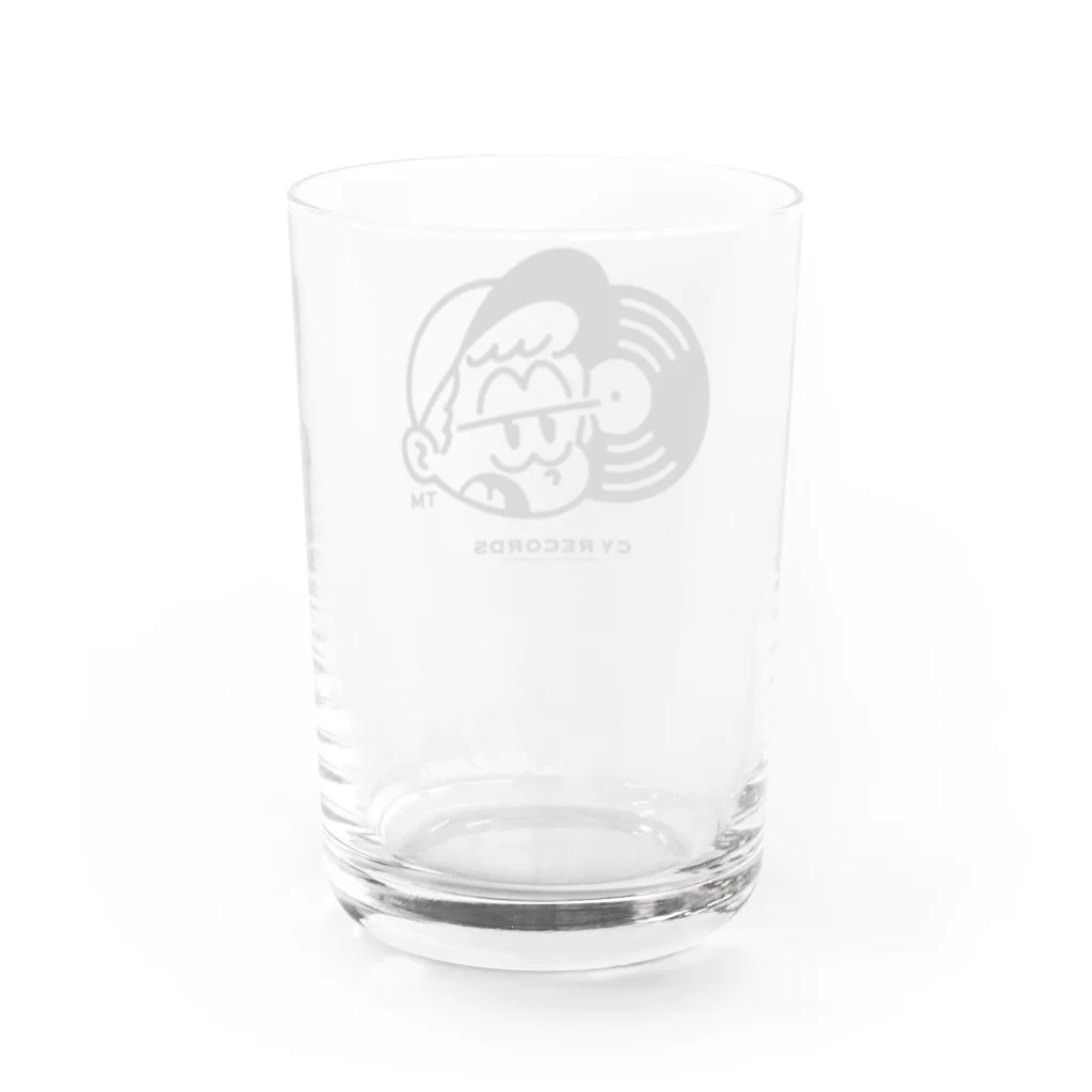 マチダタケルのSUZURIのお店のCY RECORDS Water Glass :back