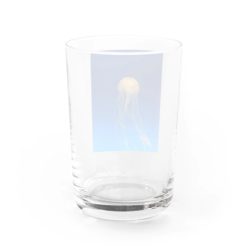 じょーぜのお店のくらげくん Water Glass :back