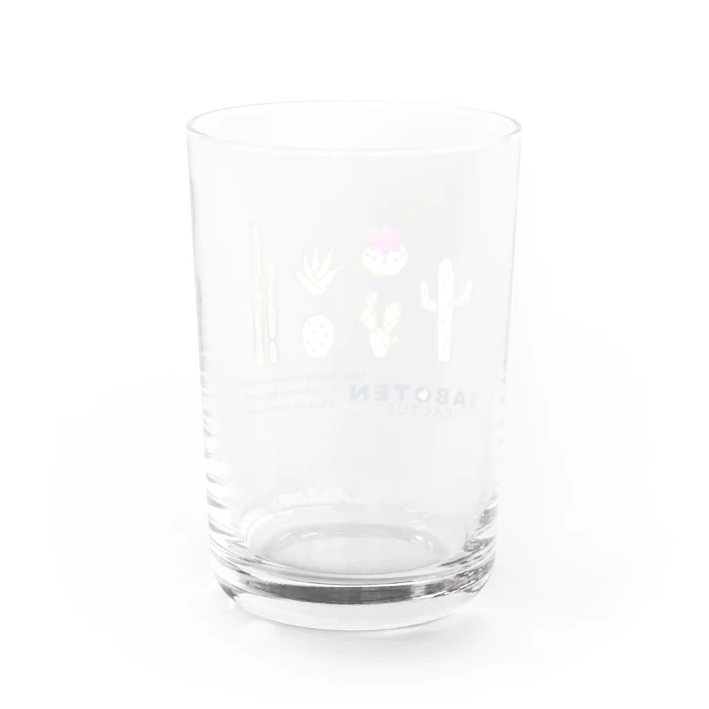 Zakk_akaのサボテンの秘密 Water Glass :back