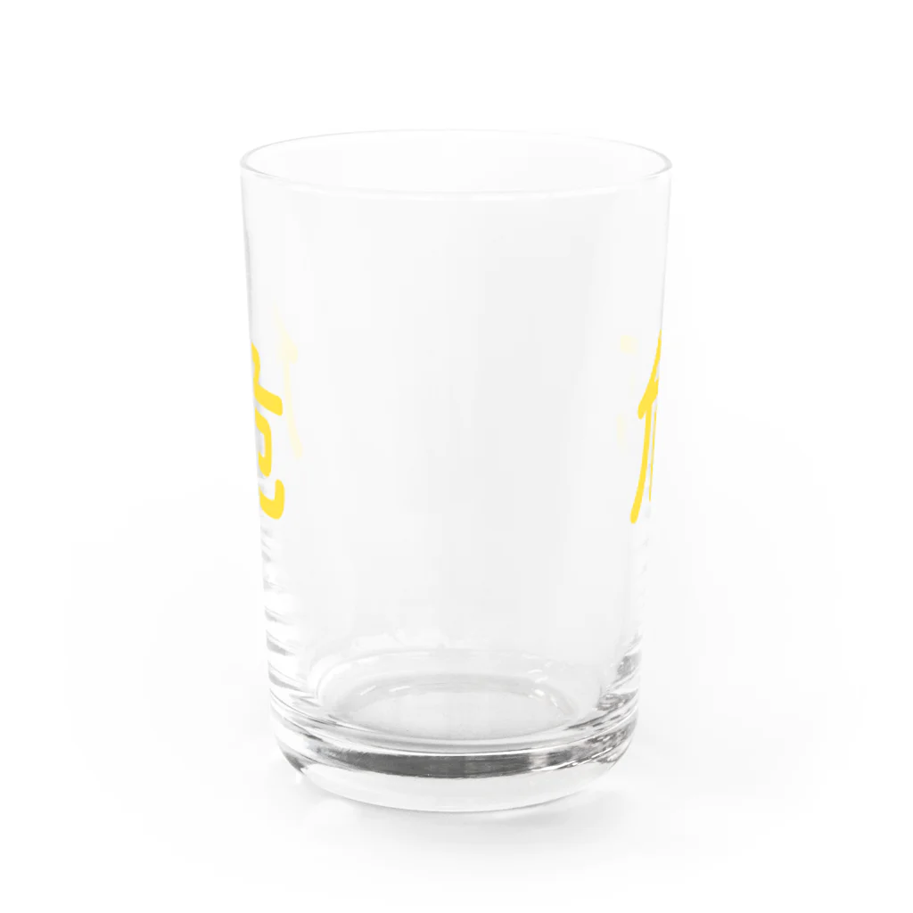 アルバトロスデザインの危険物マーク Water Glass :back