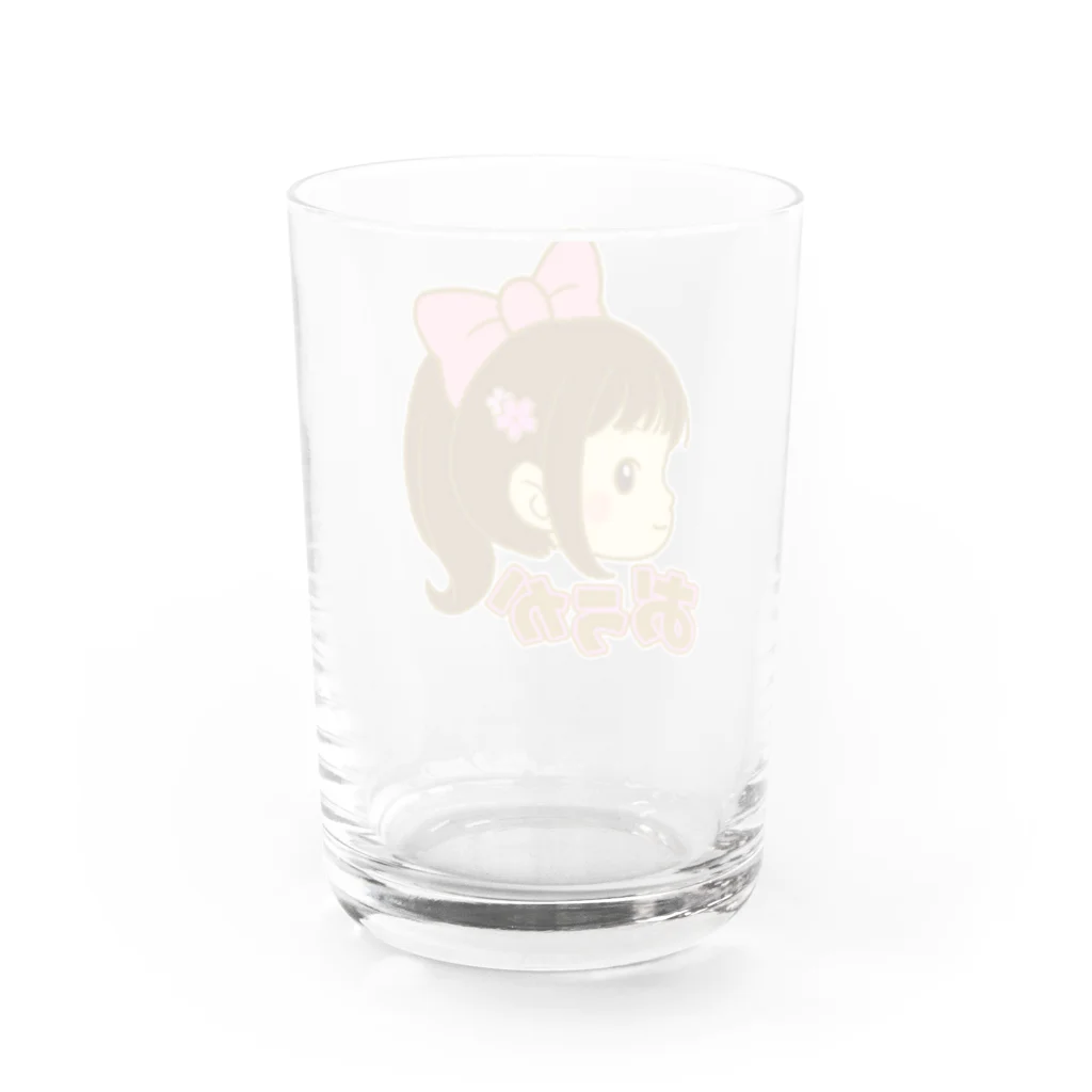  サトウユウタ/グッズ販売のおうかちゃんグッズ Water Glass :back