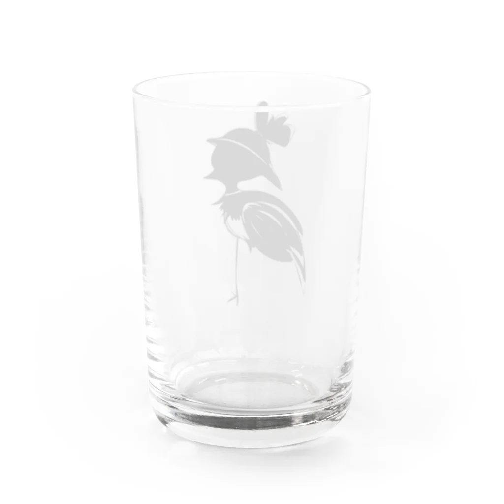 BUBU BEBEのHula Flamingo glass Water Glass :back