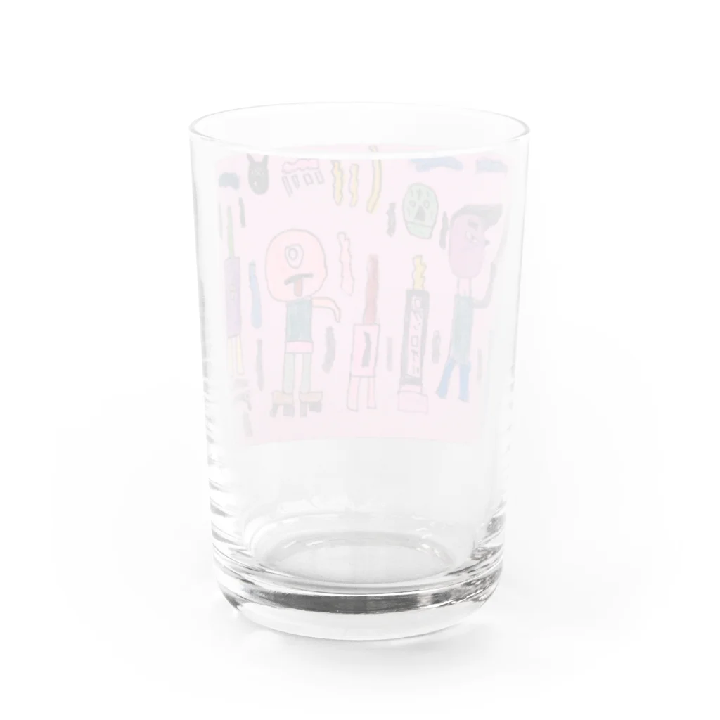 就労継続支援B型事業所　いっぽのそこんとこよろしく Water Glass :back