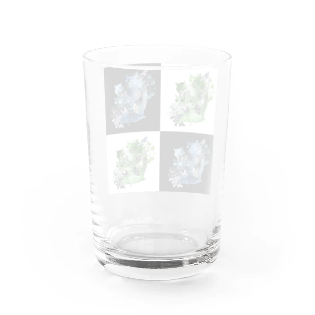 ★社不シスターズ★のうちのファビュラスなねこ2 Water Glass :back