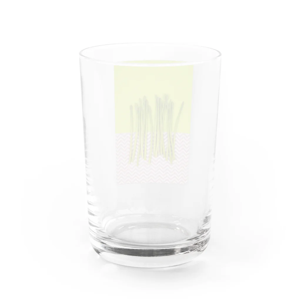 PuRiHaのアスパラ Water Glass :back