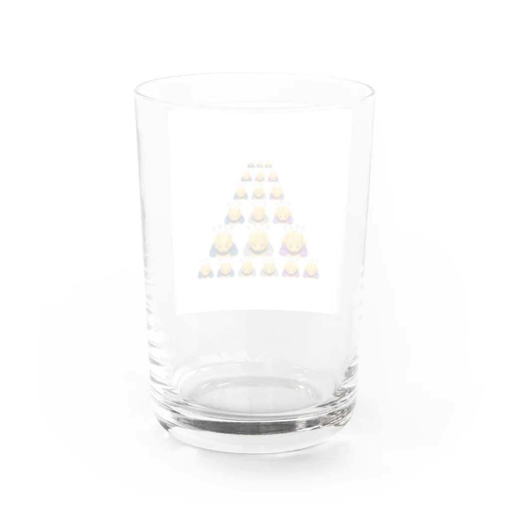 あーくのDOGEZA Water Glass :back