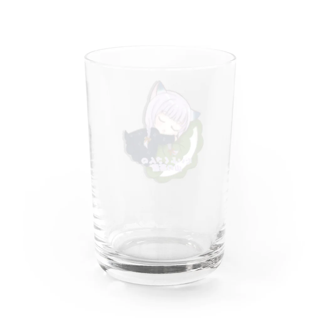 milkmoonのだいふくさんの山の茶屋 グラス Water Glass :back