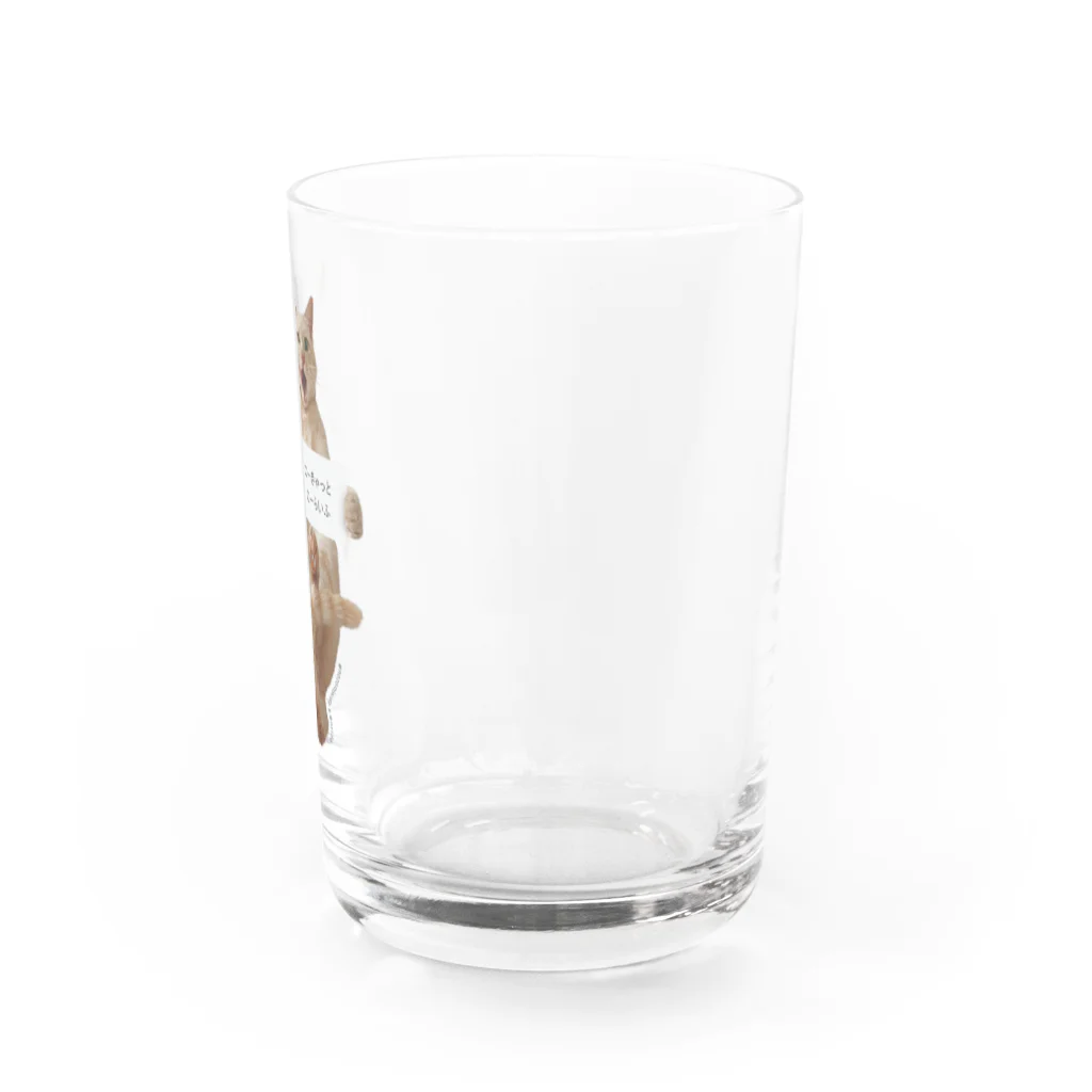 nozomiorideの梅ちゃん❶ Water Glass :back