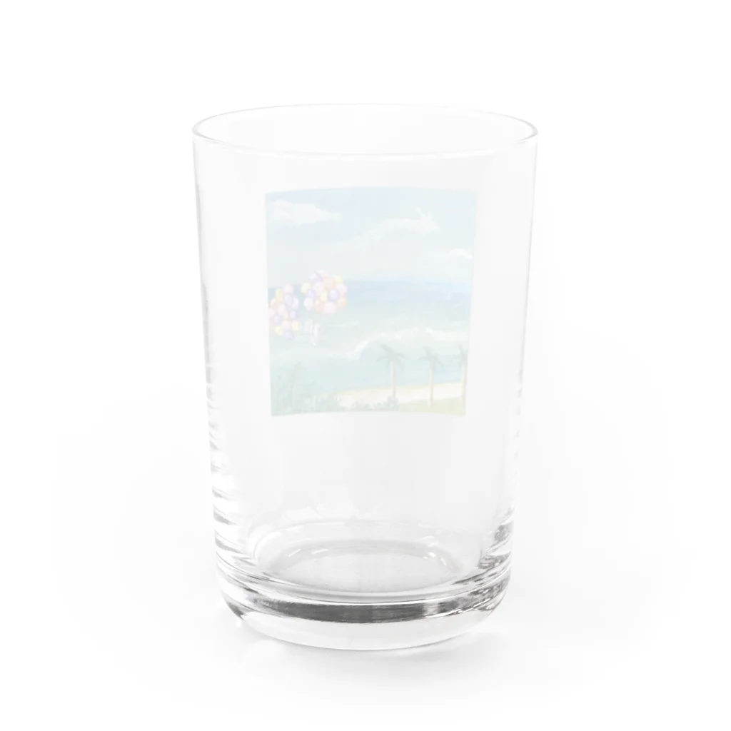 とっとオフィシャルグッズショップのガラ犬 Water Glass :back