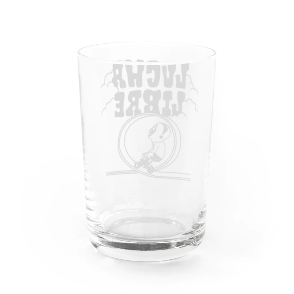 LUCHAのLUCHA LIBRE#19 Water Glass :back