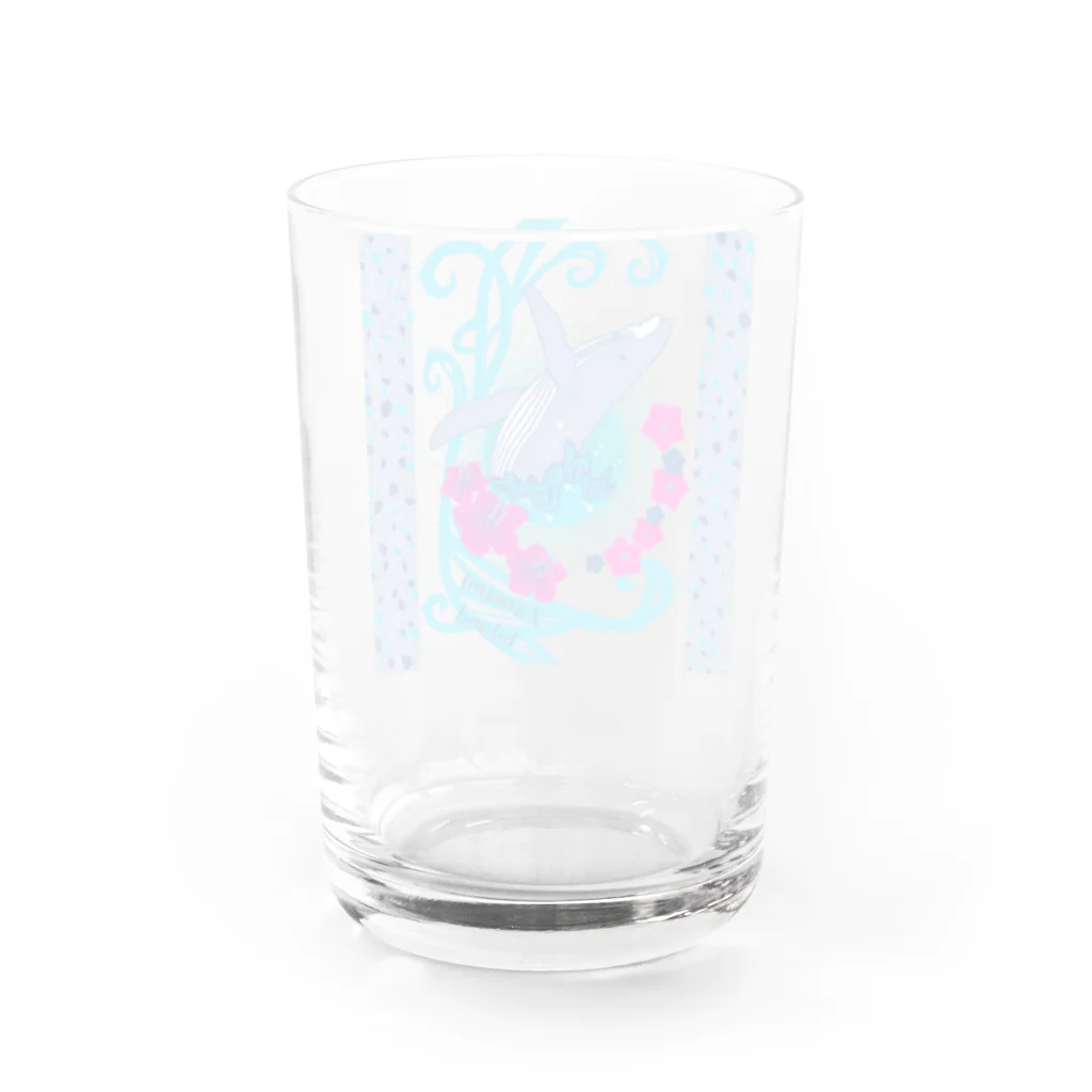 Aquagirl Zamami のZamami クジラブリーチ Water Glass :back