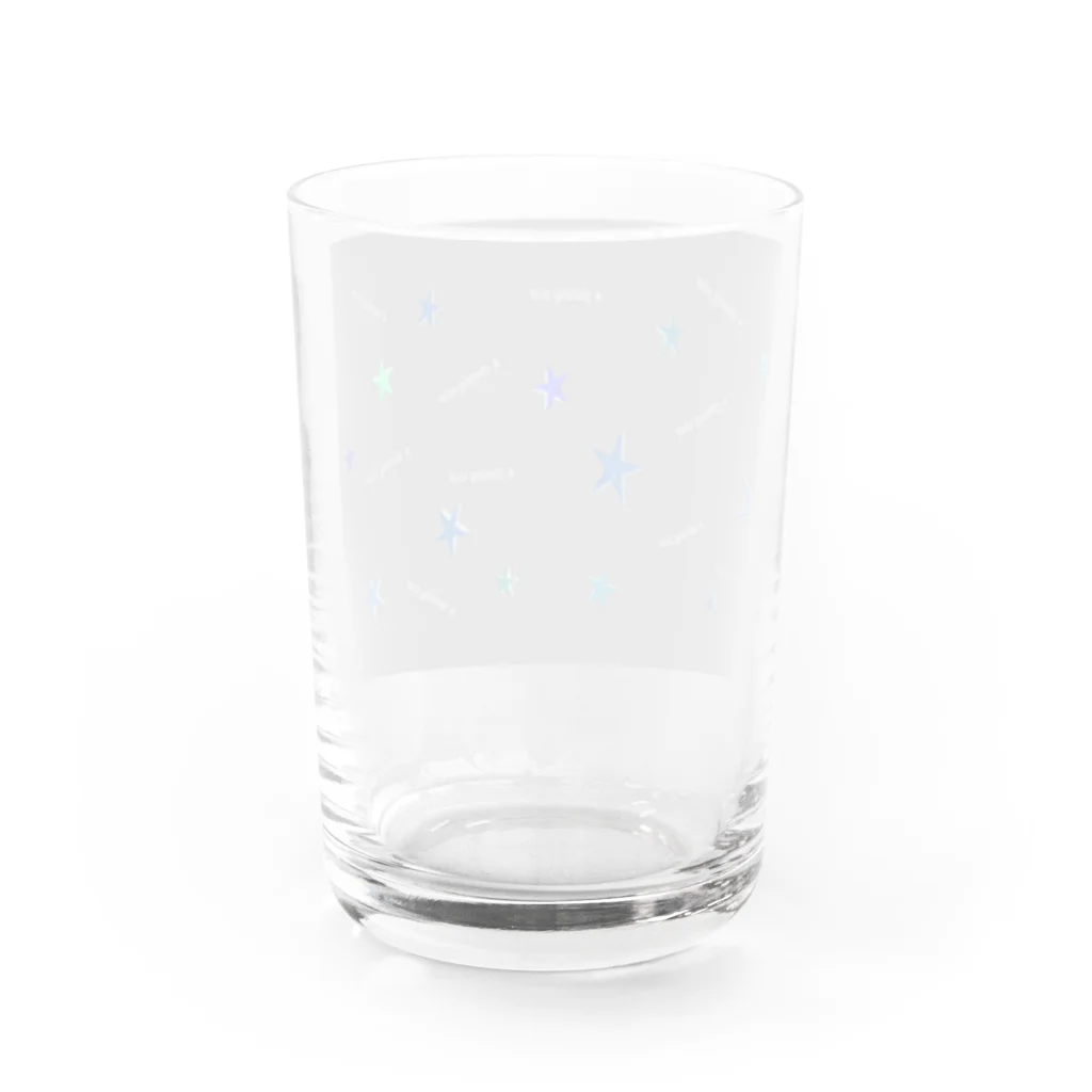 Momonngamonnga zakka の夜空の星たち Water Glass :back